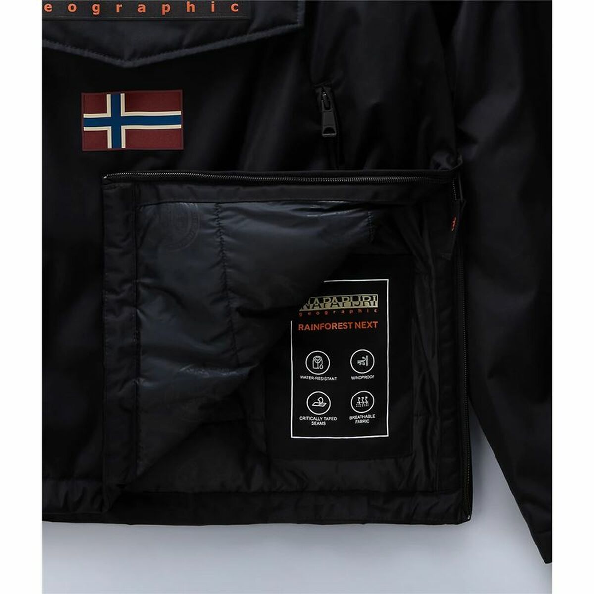 Men's Sports Jacket Napapijri Rainforest Next Black-1