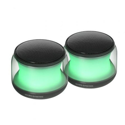 Portable Bluetooth Speakers Mars Gaming MSAURA Black 15 W-0