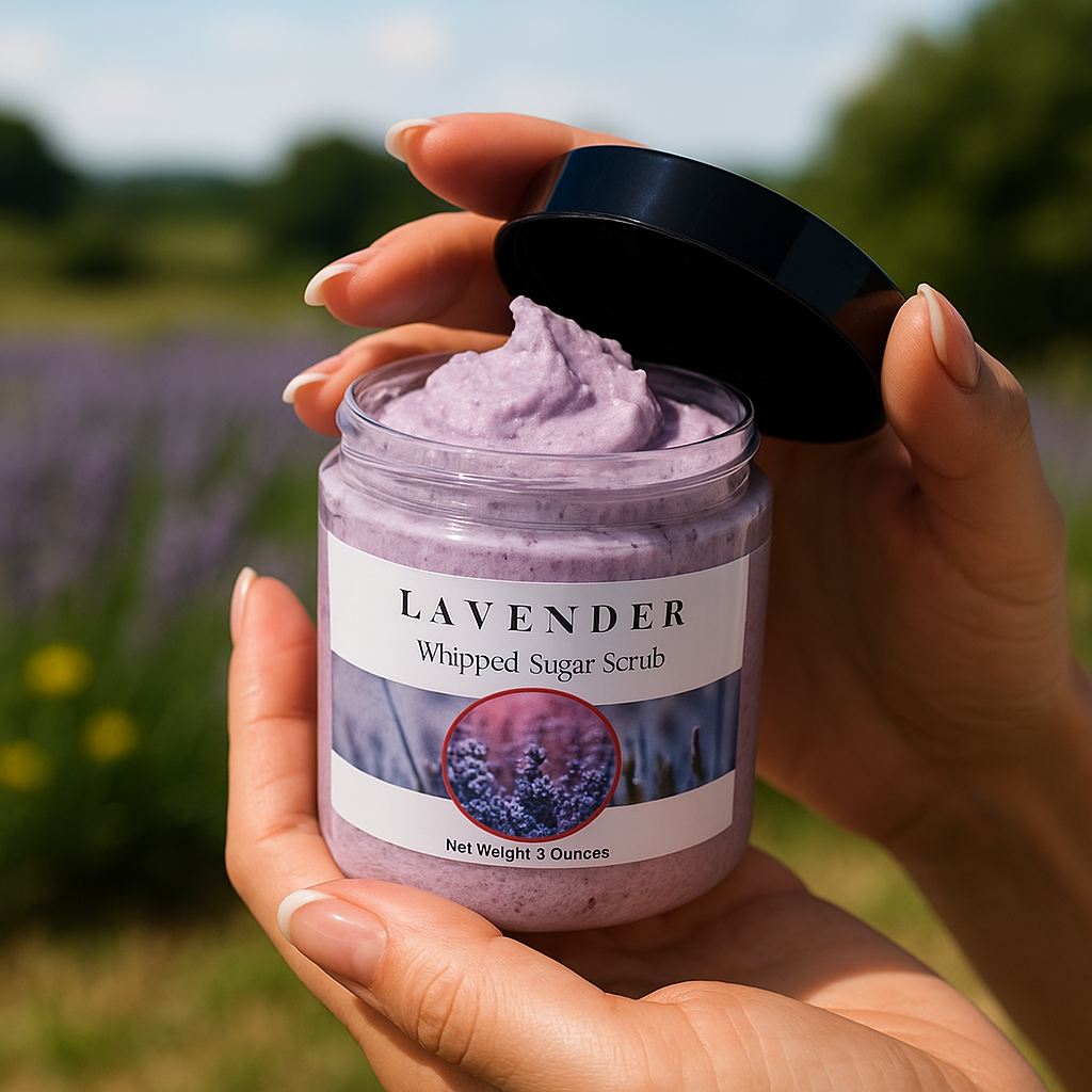 Relaxing Lavender Sugar Exfoliating Scrub-2